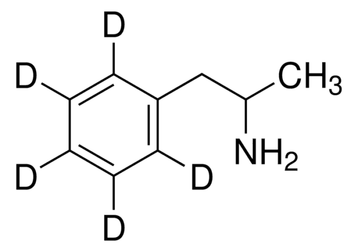 Cerilliant (±)-Amphetamine-d5 (deuterium label on ring) solution
