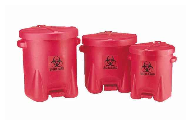 Eagle Waste Container BioHazard Step-On