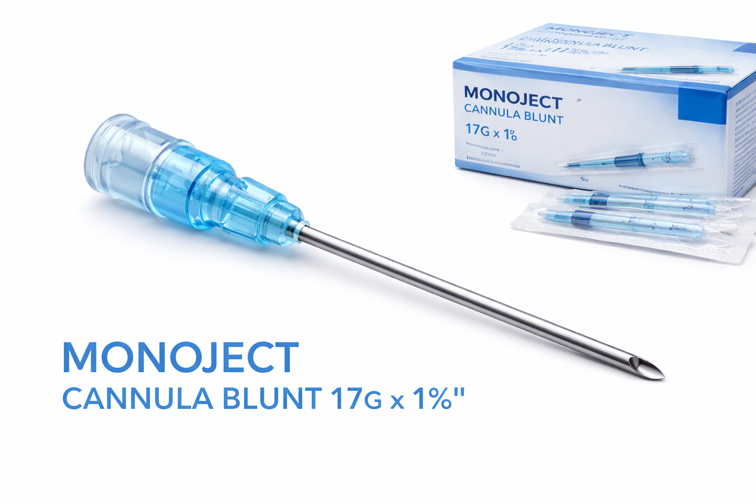 Kendall Monoject Cannula Blunt 17G x 1?