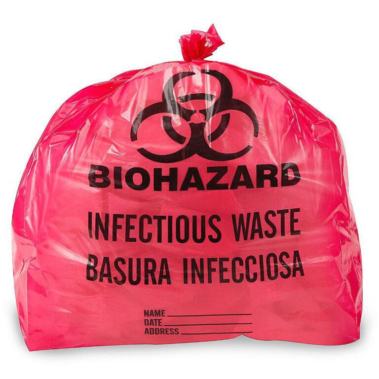 Biohazard Trash Liner 7-10 GL