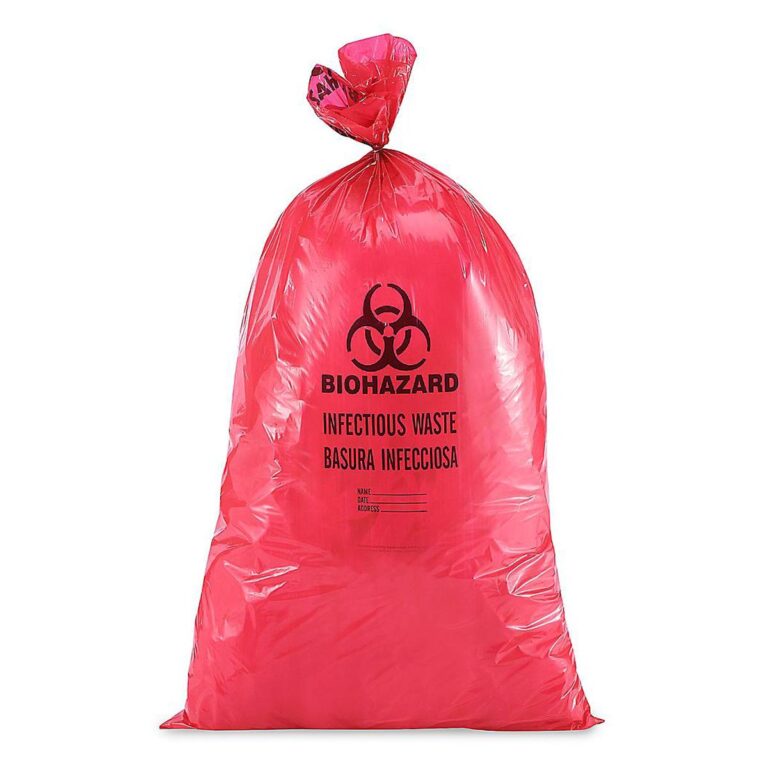 Biohazard Trash Liner 44-55GL