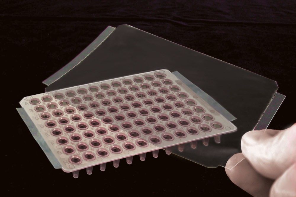 Simport® SecureSeal™ Transparent Sealing Film for Real Time PCR, Polyolefin, Non-Sterile (100/Case)