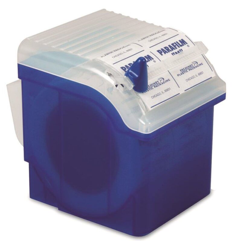 Heathrow Scientific® Parafilm® "M" Sealing Film Dispenser, ABS Plastic, Blue, 4.7" x 6.1" x 6.7" (Each)