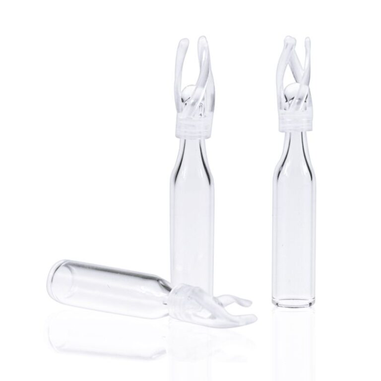 Mercedes Scientific 2mL Vial Inserts, 6 x 31mm, Clear Glass, Conical Base (100/Pack)