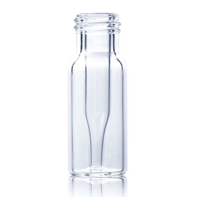 Mercedes Scientific 2mL Screw Top Vial, Clear Glass, 12 x 32mm, Flat Base, Wide Opening, 9-425 Screw Thread, Marking Spot (100/Pack)
