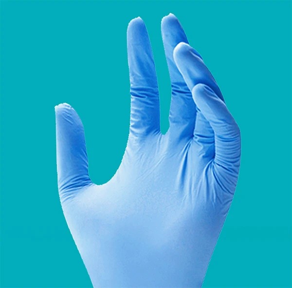 Purism, Nitrile Gloves, Blue, Latex-free, Powder-free, Small, 1000/case